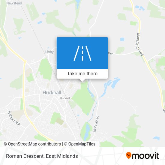 Roman Crescent map