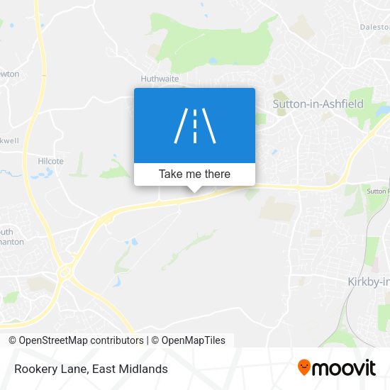 Rookery Lane map