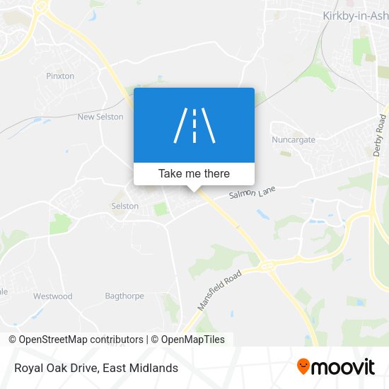 Royal Oak Drive map