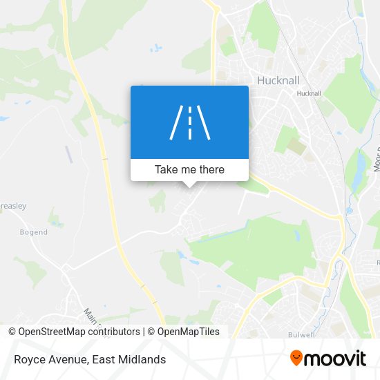 Royce Avenue map