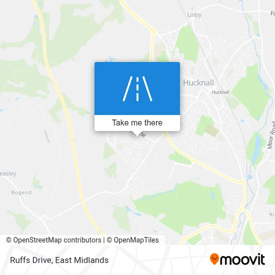 Ruffs Drive map
