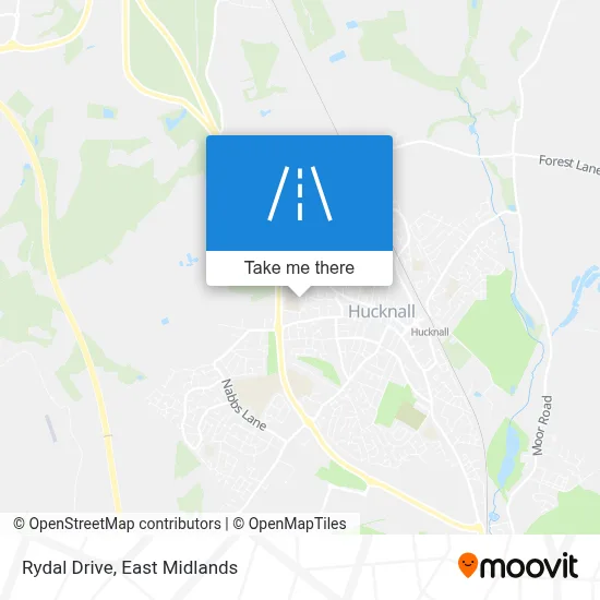 Rydal Drive map