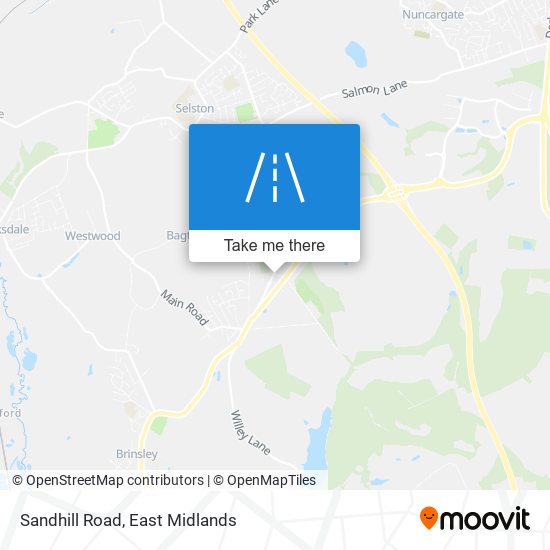 Sandhill Road map