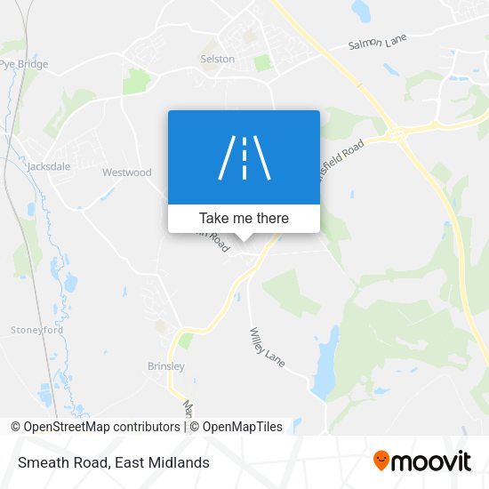 Smeath Road map