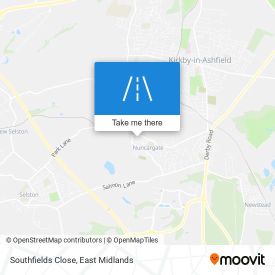 Southfields Close map