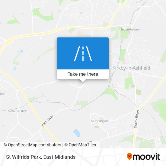 St Wilfrids Park map