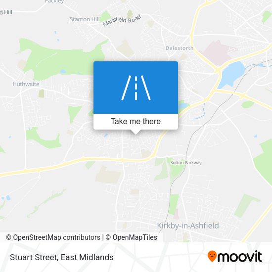 Stuart Street map
