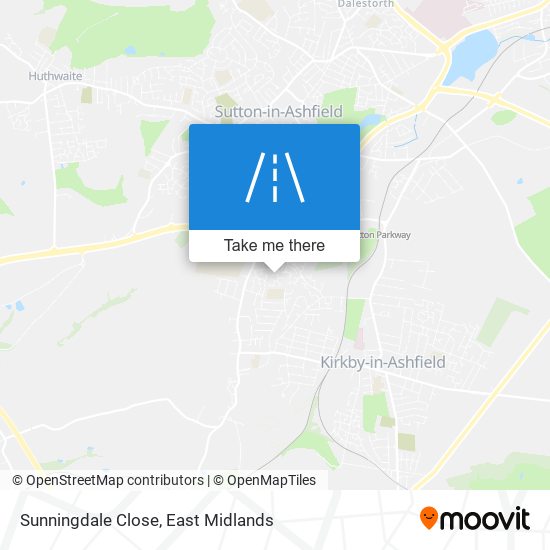 Sunningdale Close map