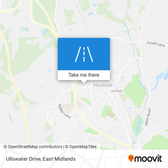 Ullswater Drive map
