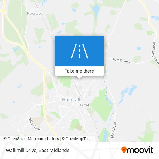 Walkmill Drive map