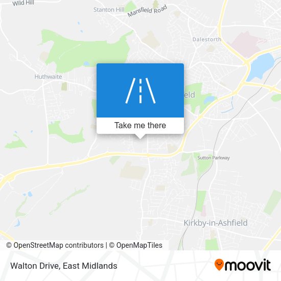 Walton Drive map