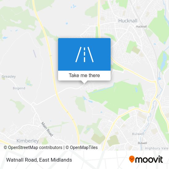 Watnall Road map