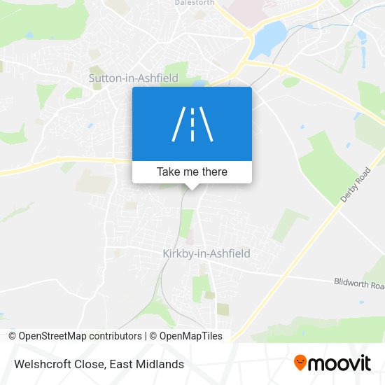 Welshcroft Close map