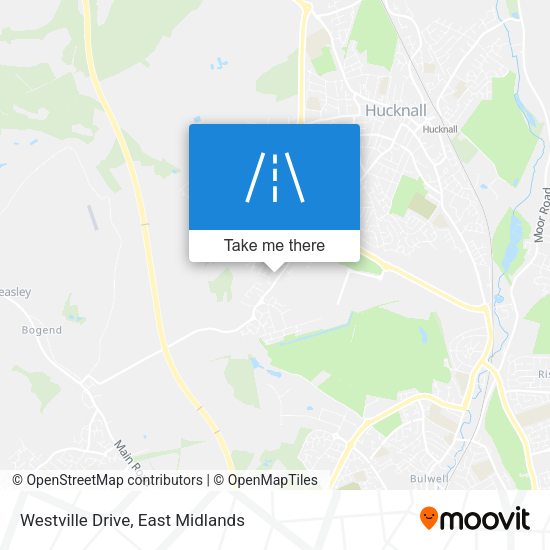 Westville Drive map