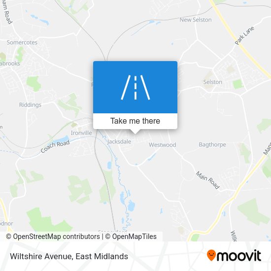 Wiltshire Avenue map