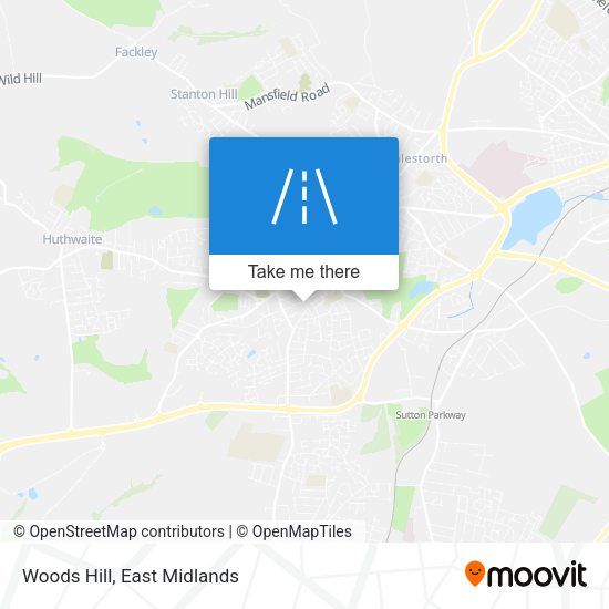 Woods Hill map