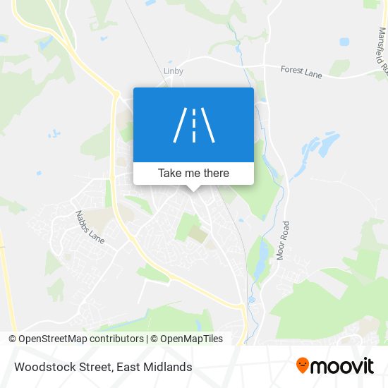 Woodstock Street map