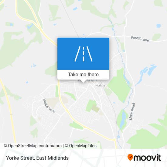Yorke Street map