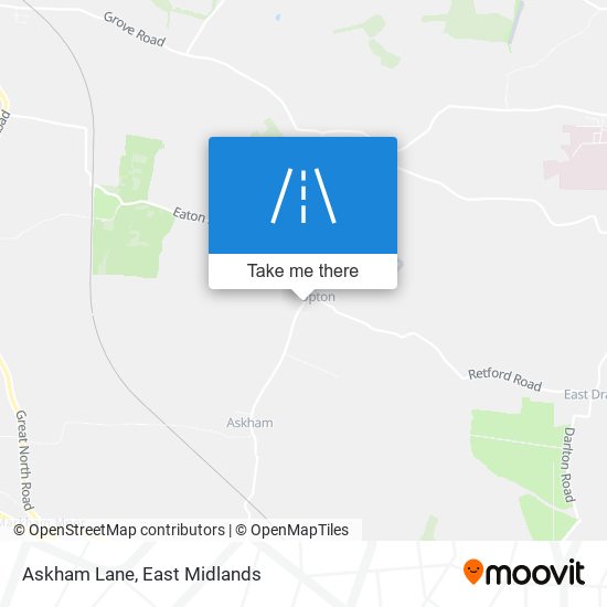 Askham Lane map