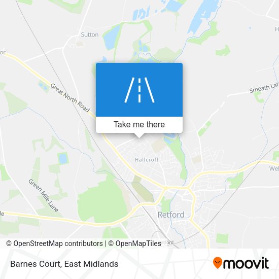 Barnes Court map