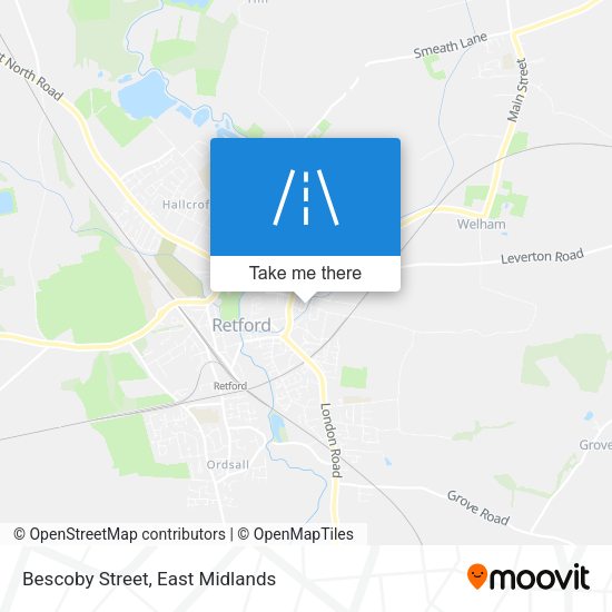 Bescoby Street map