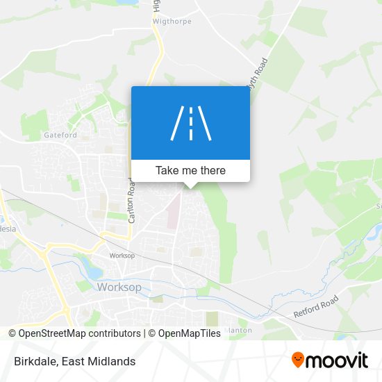 Birkdale map