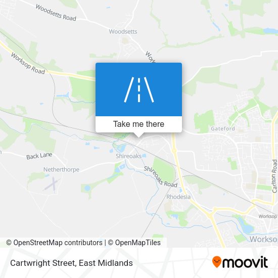 Cartwright Street map