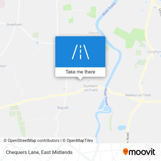 Chequers Lane map
