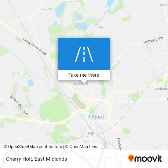 Cherry Holt map
