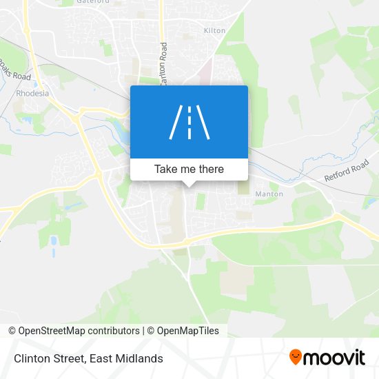 Clinton Street map