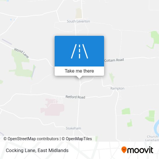 Cocking Lane map