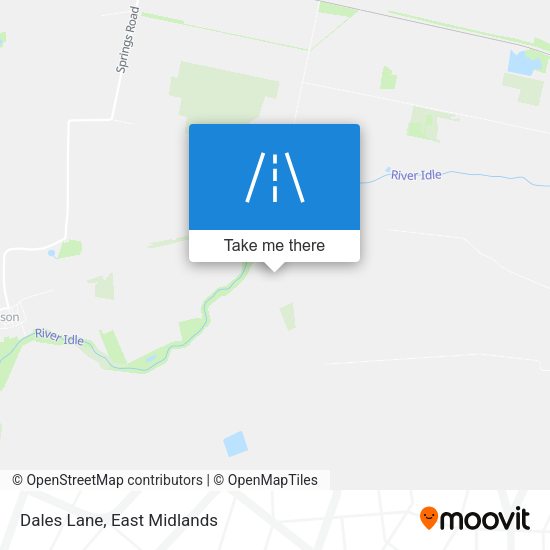 Dales Lane map
