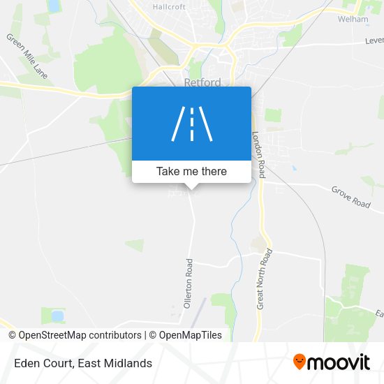 Eden Court map