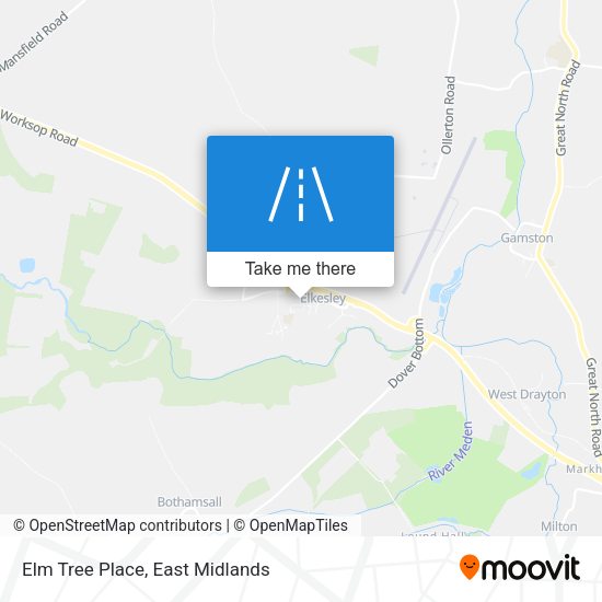 Elm Tree Place map