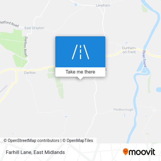 Farhill Lane map