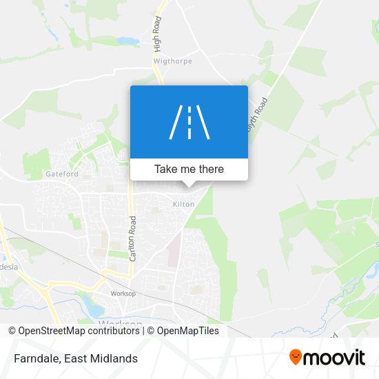 Farndale map