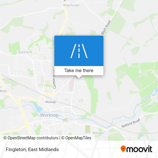 Fingleton map
