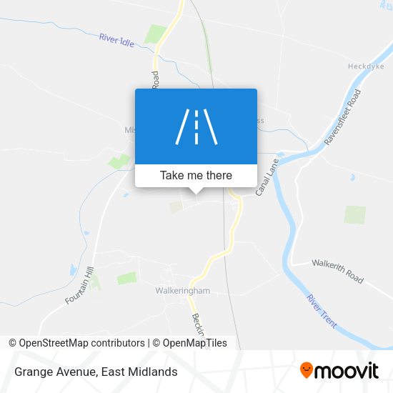 Grange Avenue map