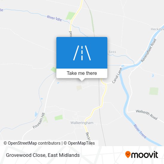 Grovewood Close map