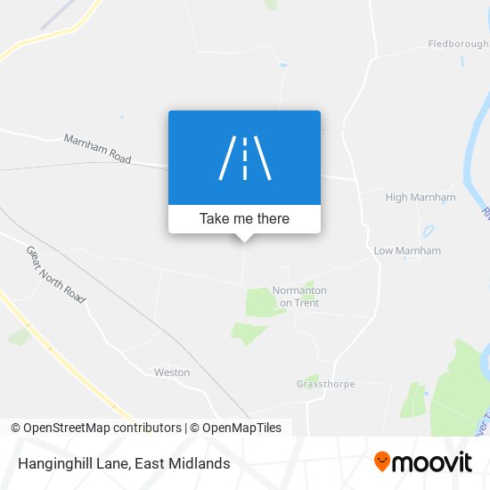 Hanginghill Lane map