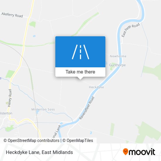 Heckdyke Lane map