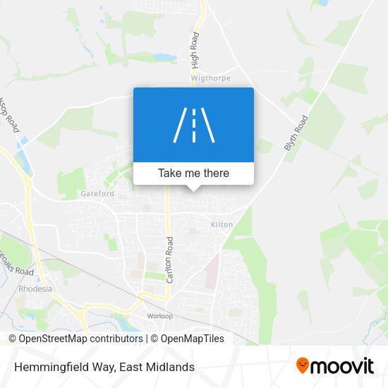 Hemmingfield Way map