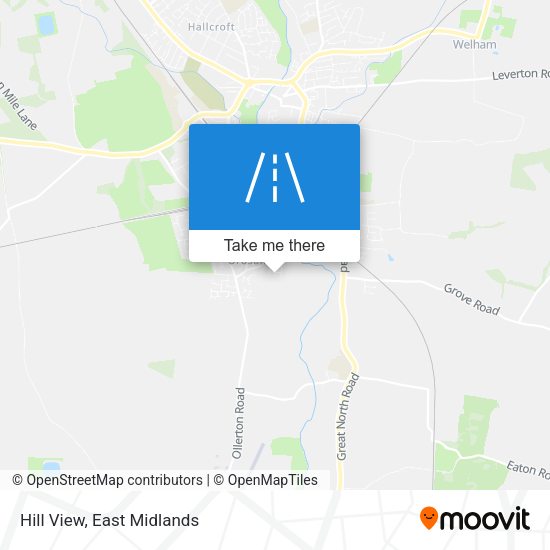 Hill View map