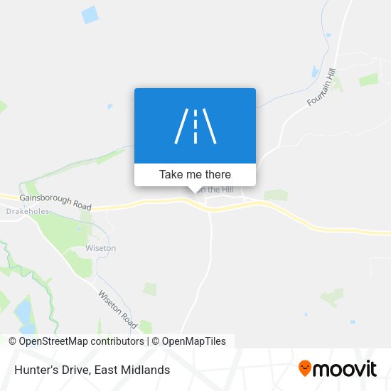 Hunter's Drive map