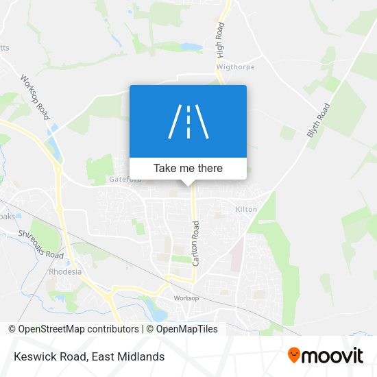 Keswick Road map