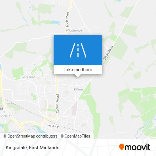 Kingsdale map