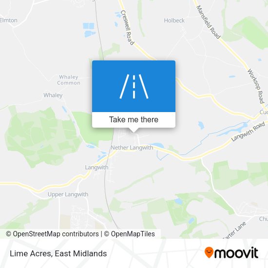 Lime Acres map