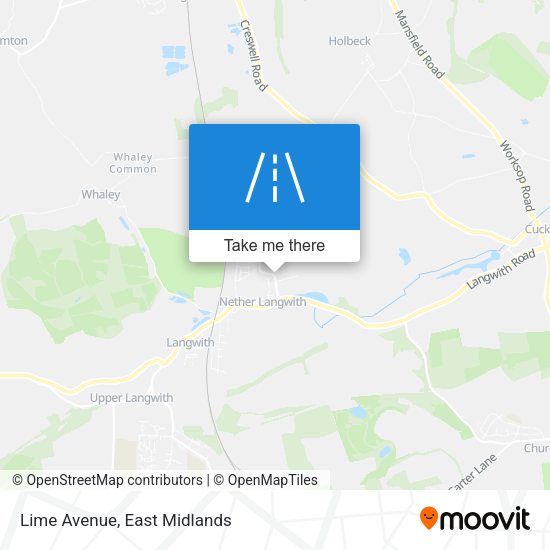 Lime Avenue map