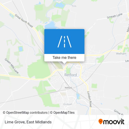 Lime Grove map