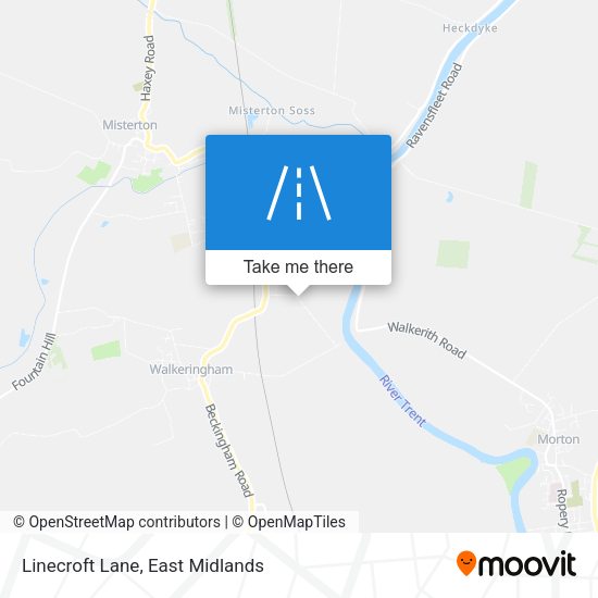 Linecroft Lane map